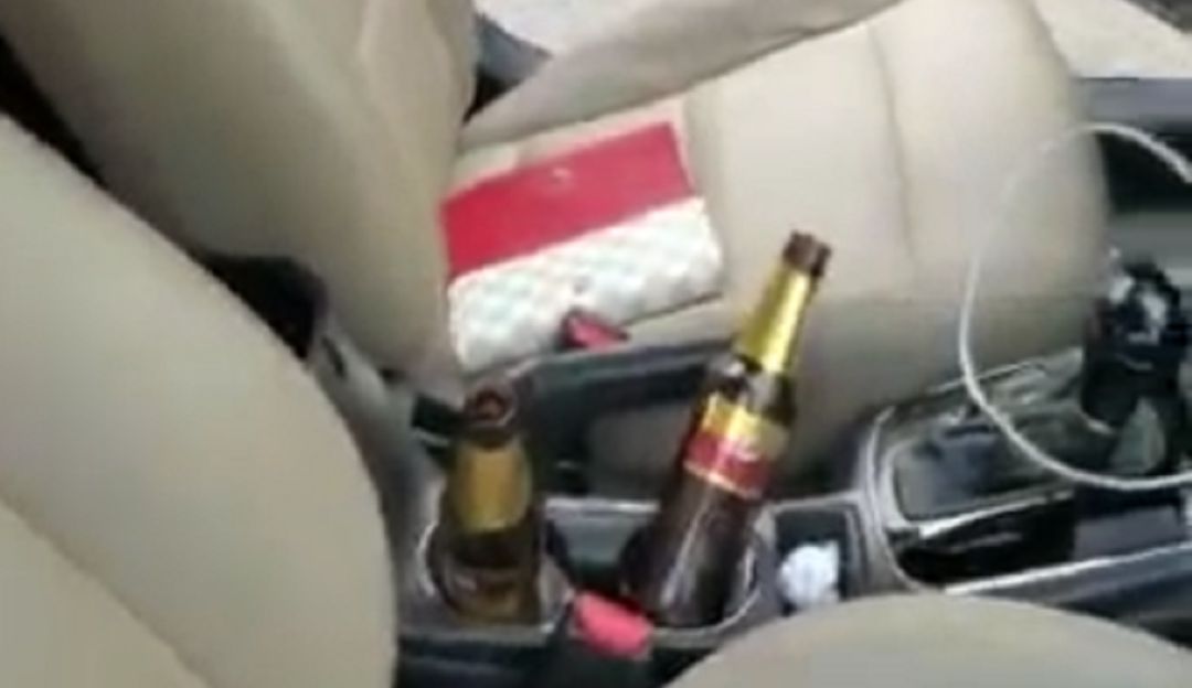 Bucaramanga infracciones tránsito borrachos: VIDEO: Funcionario de tránsito fue sorprendido manejando borracho