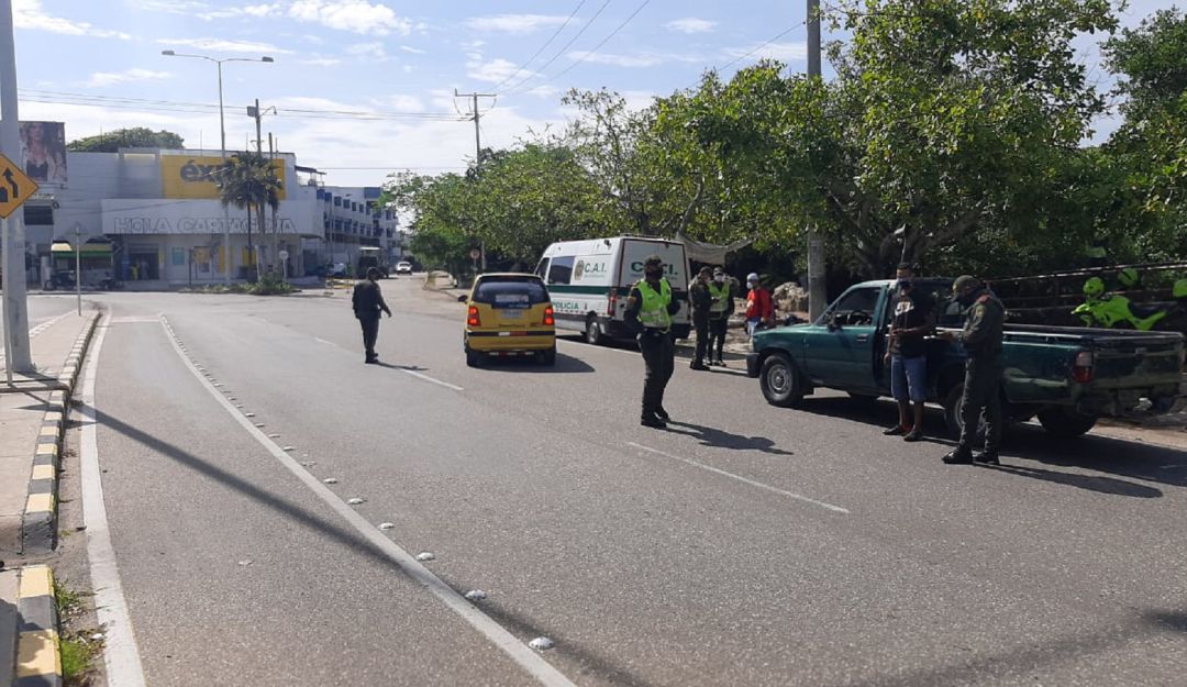 Policía en Cartagena: En Cartagena, 442 personas sancionadas por incumplir el código de policía