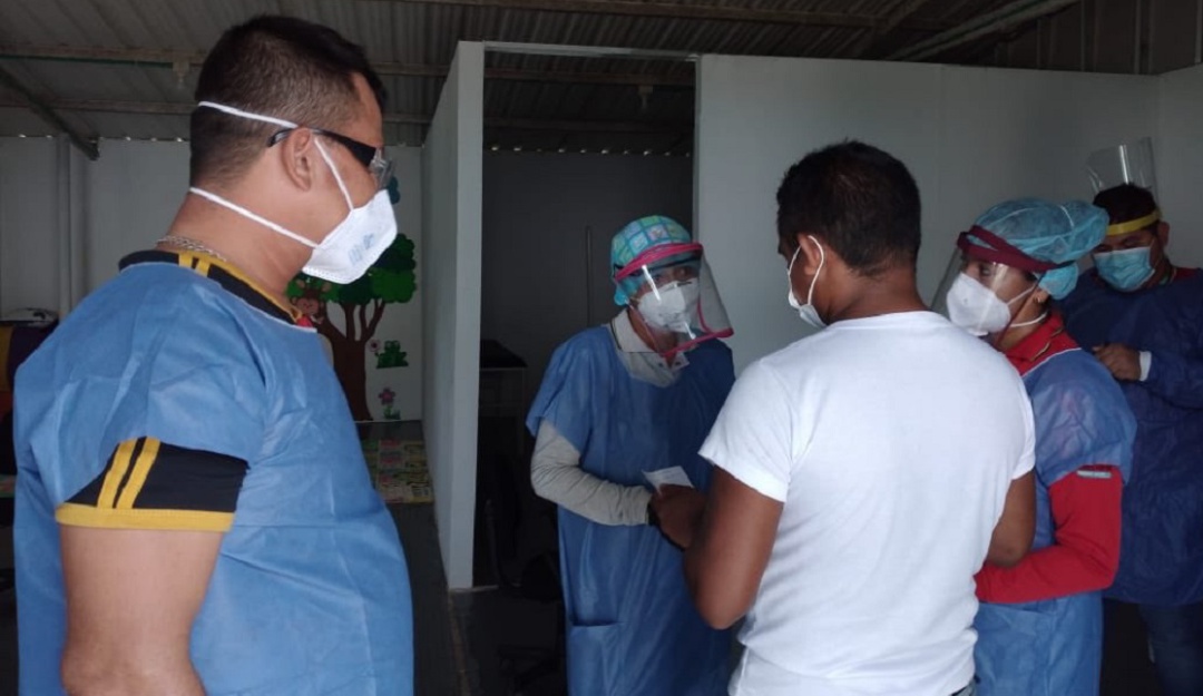Caso de contagio de guerrillero de las Farc con coronavirus: Jornada de pruebas de coronavirus en el antiguo ETCR Caño Indio en Tibú