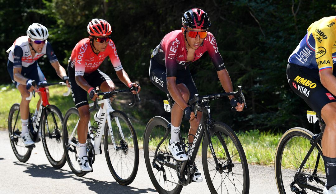 Egan Bernal Nairo Quintana Tour de Francia: Egan y Nairo, segundo y tercero en el Tour de l'Ain