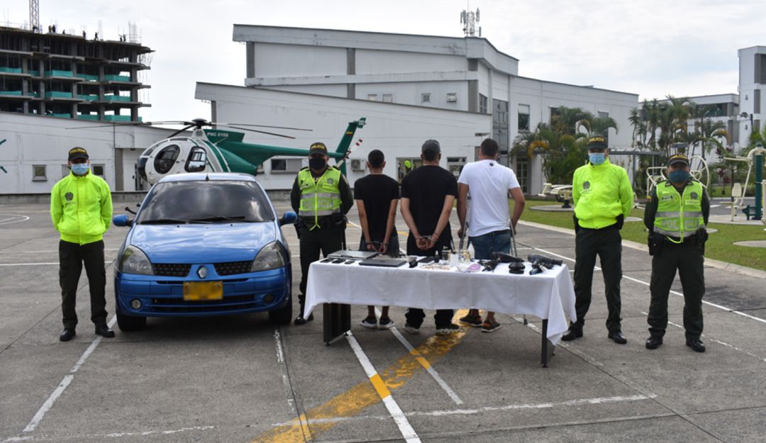 Capturan apartamenteros en Pereira: Desarticulan banda de apartamenteros que hurtaba en Pereira