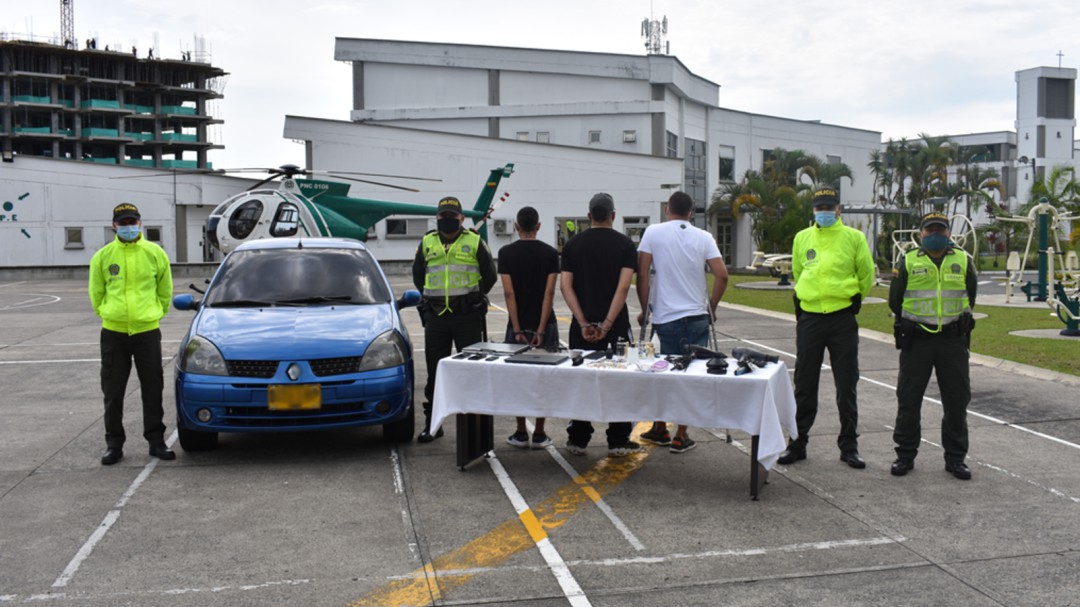 Desarticulan banda de apartamenteros que hurtaba en Pereira