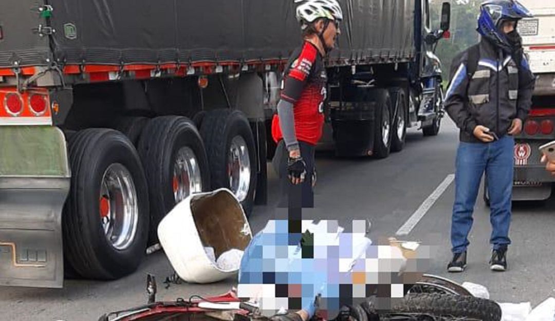 Bucaramanga accidente de tránsito Chimitá: Un herido dejó fuerte accidente de tránsito en la vía al Palenque