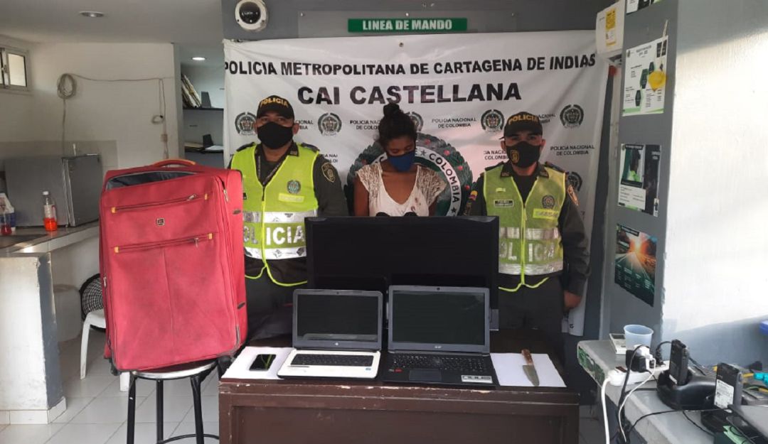 Robos de electrodomésticos en Cartagena: Cae presunta autora de robos de electrodomésticos en Cartagena