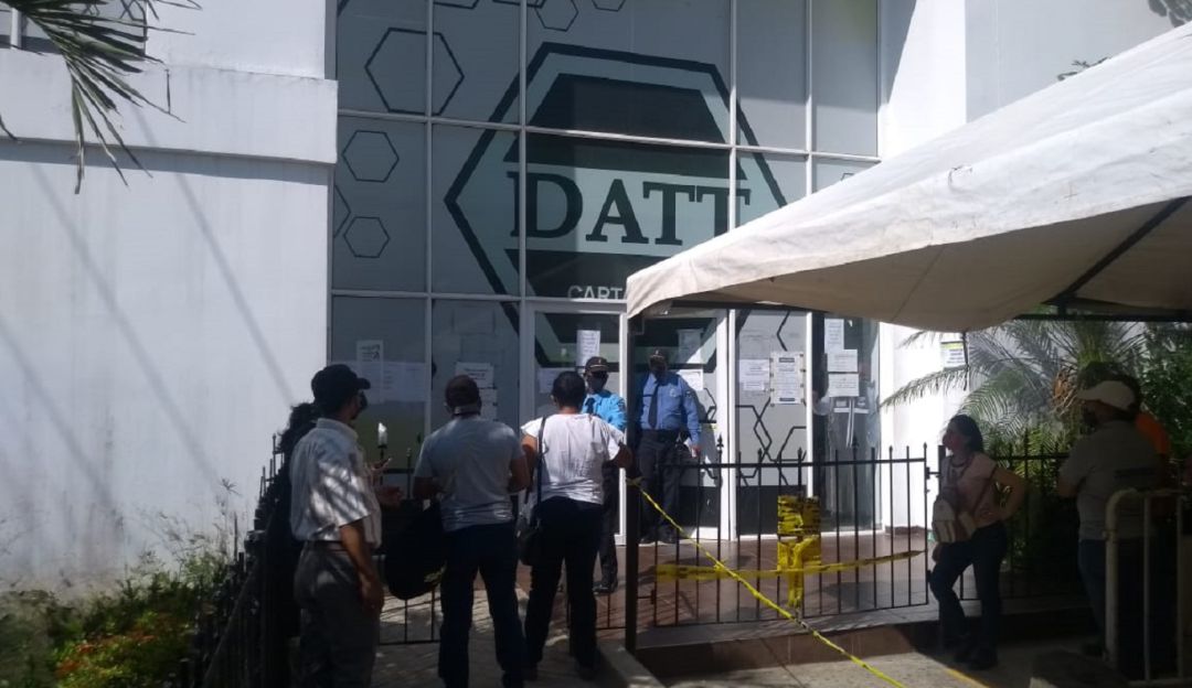 Agentes del DATT en Cartagena: Agentes del DATT en Cartagena, sin primas ni salarios