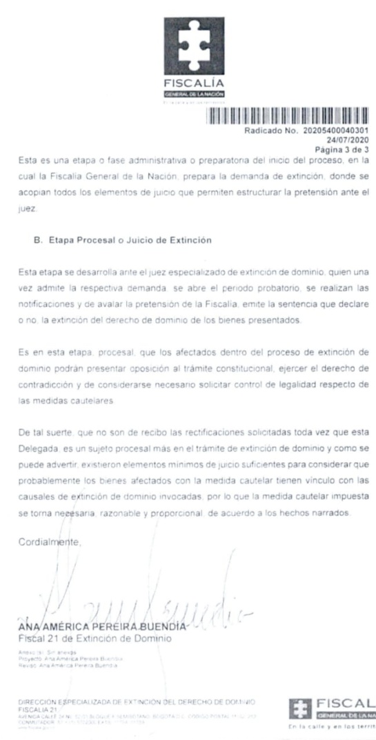 Caso Carlos Caicedo: Fiscalía no se rectificará en caso contra el gobernador del Magdalena Caso Carlos Caicedo: Fiscalía no se rectificará en caso contra el gobernador del Magdalena