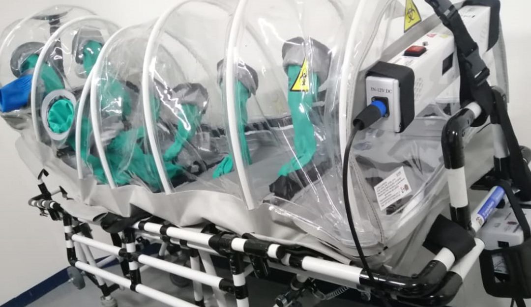 Cama COVID-19: UNAL entrega las primeras 12 cámaras para aislar pacientes con COVID-19