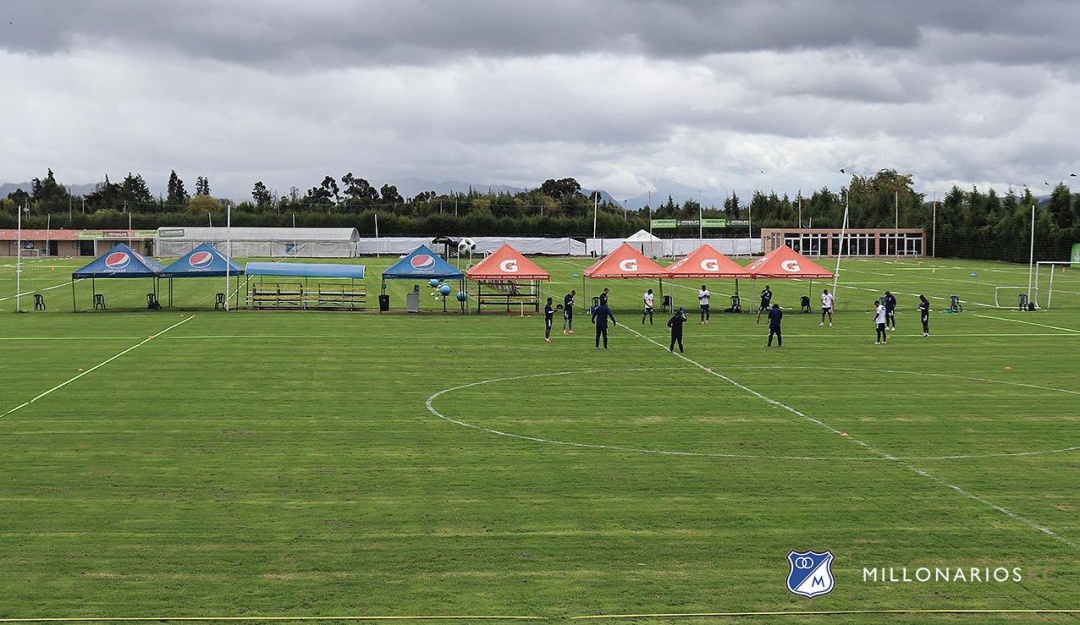 Millonarios entrenamientos sede: Millonarios retornó a los entrenamientos en su sede deportiva