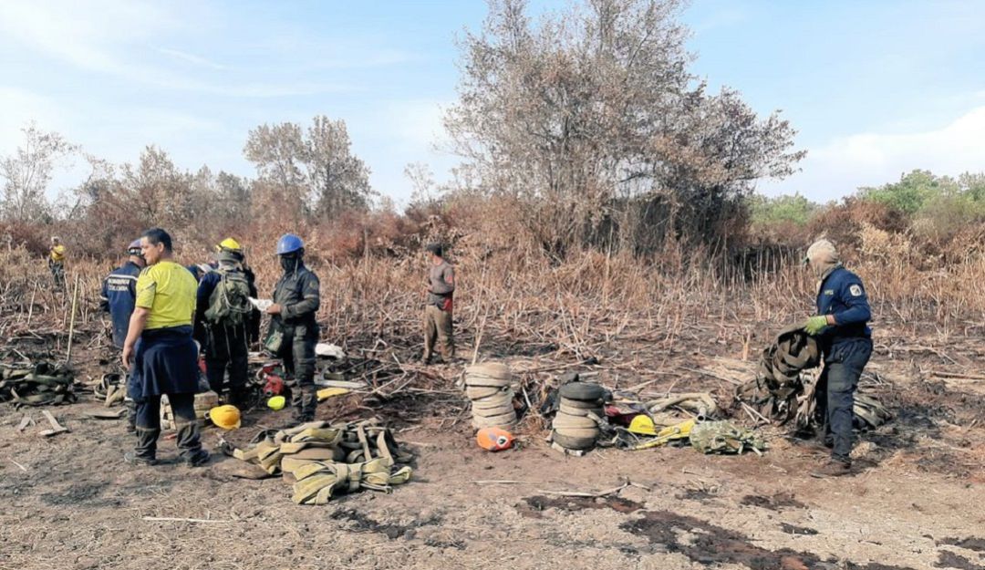 INCENDIO FORESTAL: 135 hectáreas afectadas por incendio del parque Salamanca