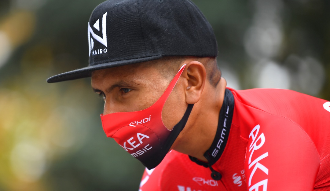 Nairo rodilla Duaphiné: Nairo Quintana se resintió de la rodilla en la última etapa del Dauphiné