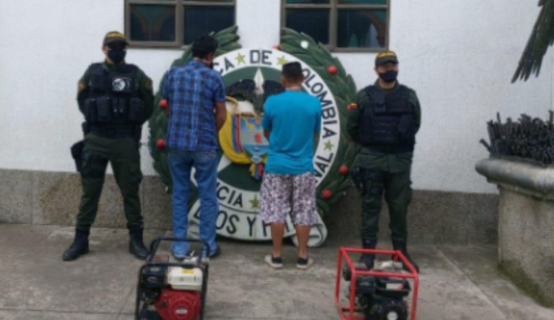 Minería ilegal en el río Cauca: A orillas del río Cauca estaban realizando minería ilegal