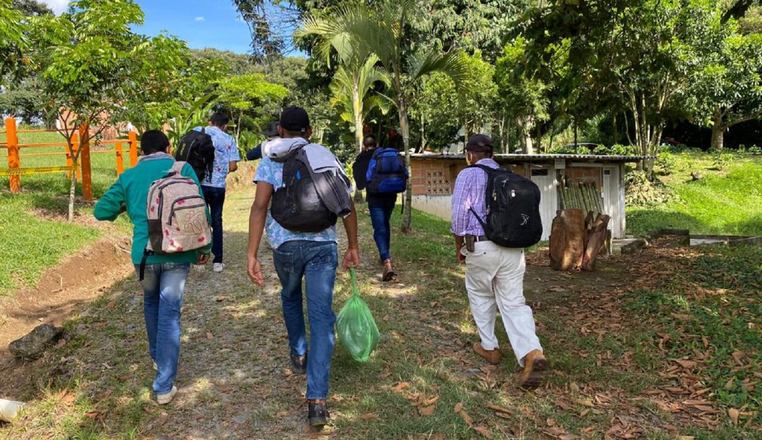Llegaron los primeros recolectores de café al suroeste sin COVID-19: Comenzaron a llegar los recolectores de café al suroeste de Antioquia