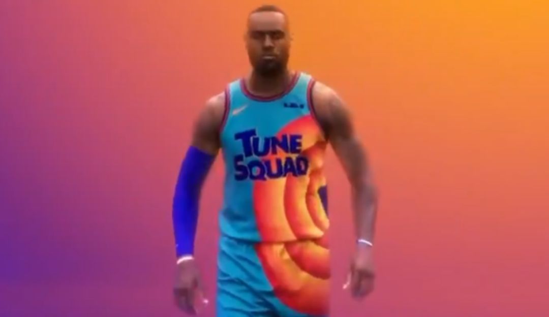 Space Jam 2 LeBron James uniforme: LeBron James presentó la equipación que usará en Space Jam 2