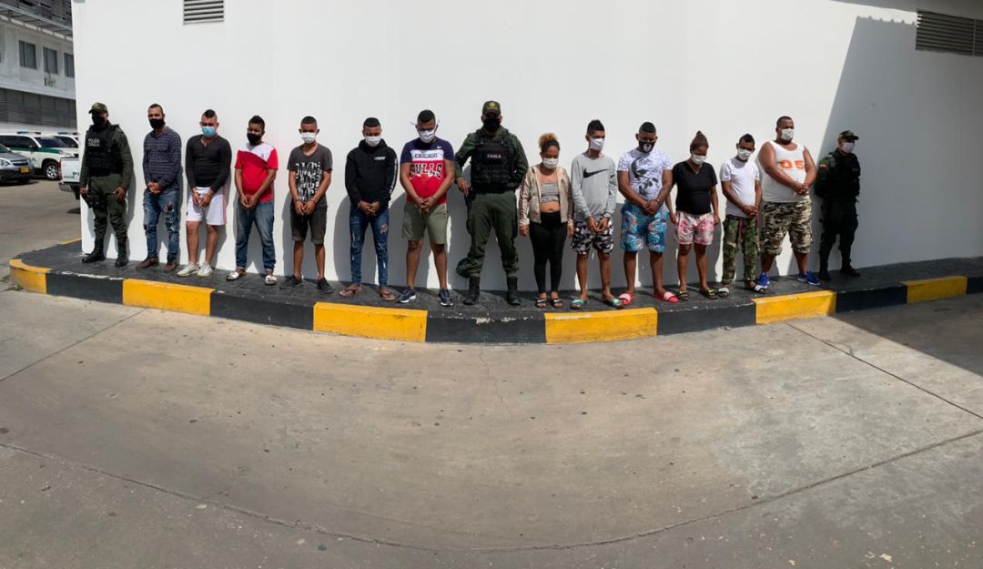 Extorsionistas: Envían a la cárcel a señalados miembros de los 'Iluminatis Costeños'