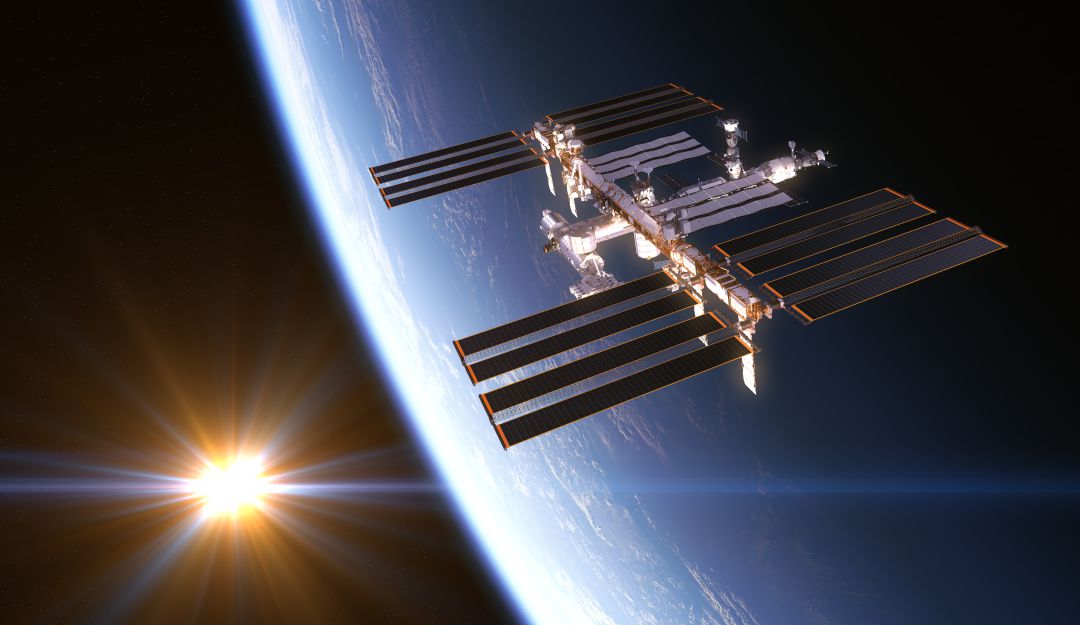 Estación Espacial Internacional (imagen referencia)