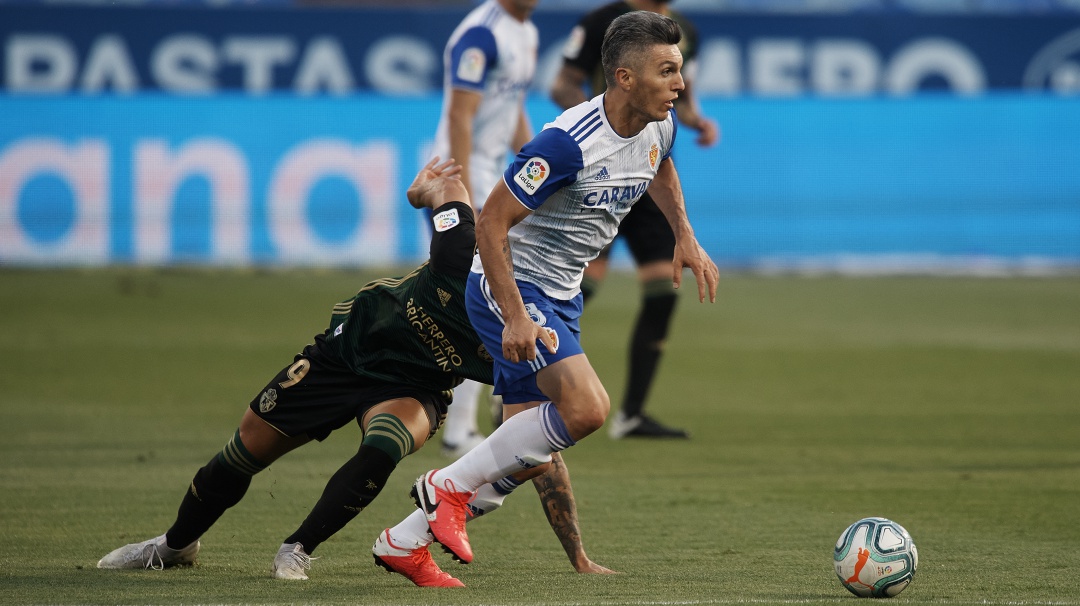 Daniel Torres se despidió del Real Zaragoza tras no lograr el ascenso