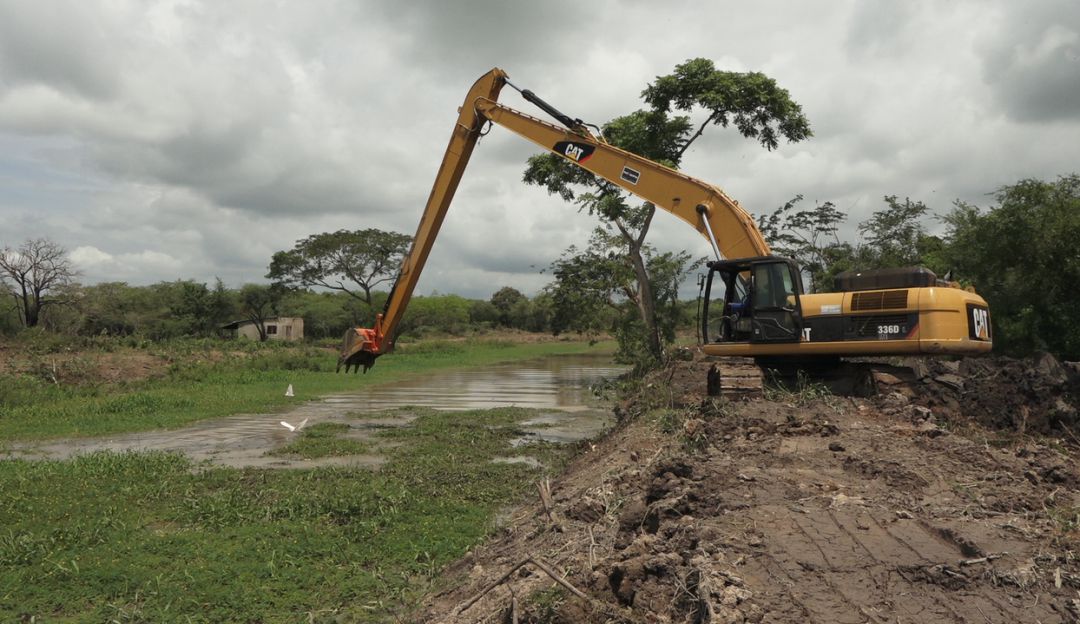 REGIÓN CARIBE: Ciénaga Grande recibe agua dulce con el mantenimiento al caño El Salado