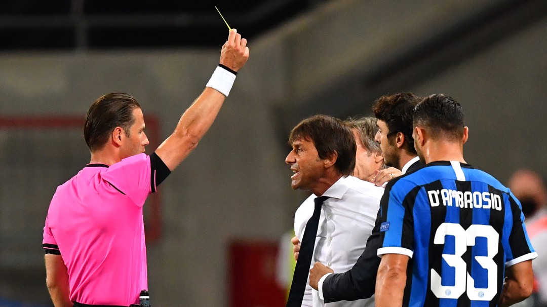 Conte a Ever Banega: "Te espero más tarde, afuera"
