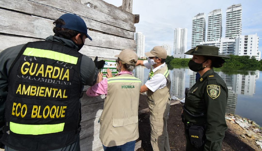 Contaminación ambiental Caño Juan Angola en Cartagena: Conformarán equipo técnico para problemática ambiental del Caño Juan Angola