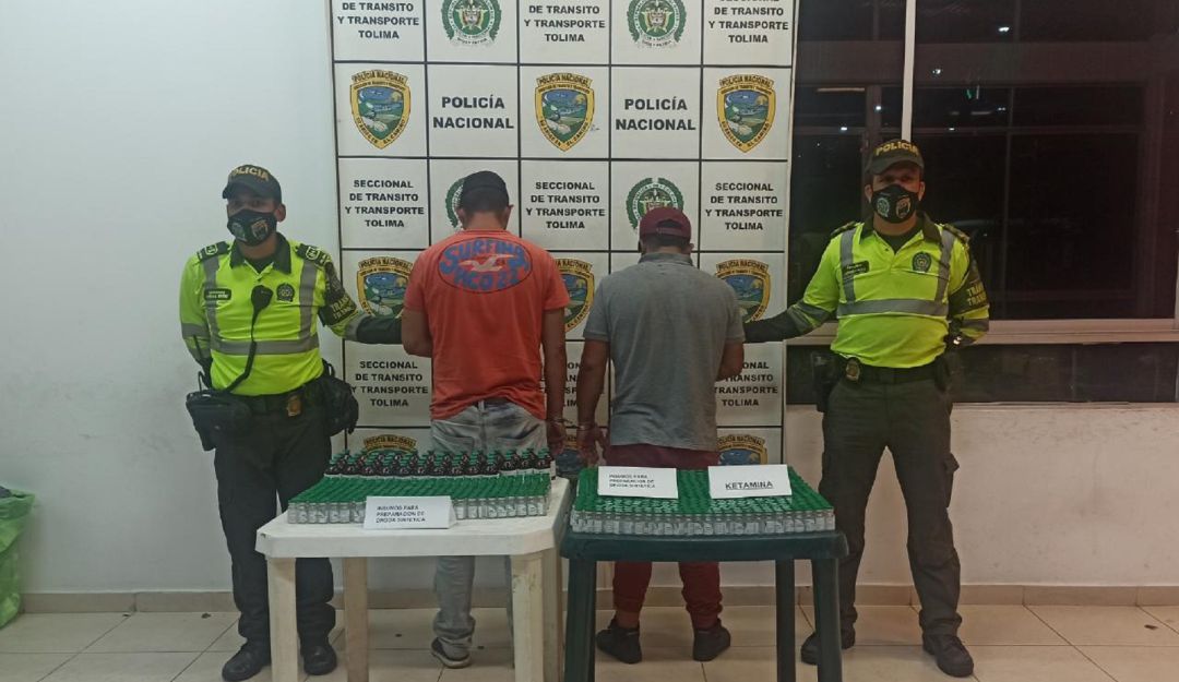 Noticias Tolima: Incautan insumos para drogas sintéticas en Ibagué