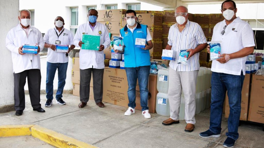 Entregan bioseguridad en campus de la salud de Universidad de Cartagena