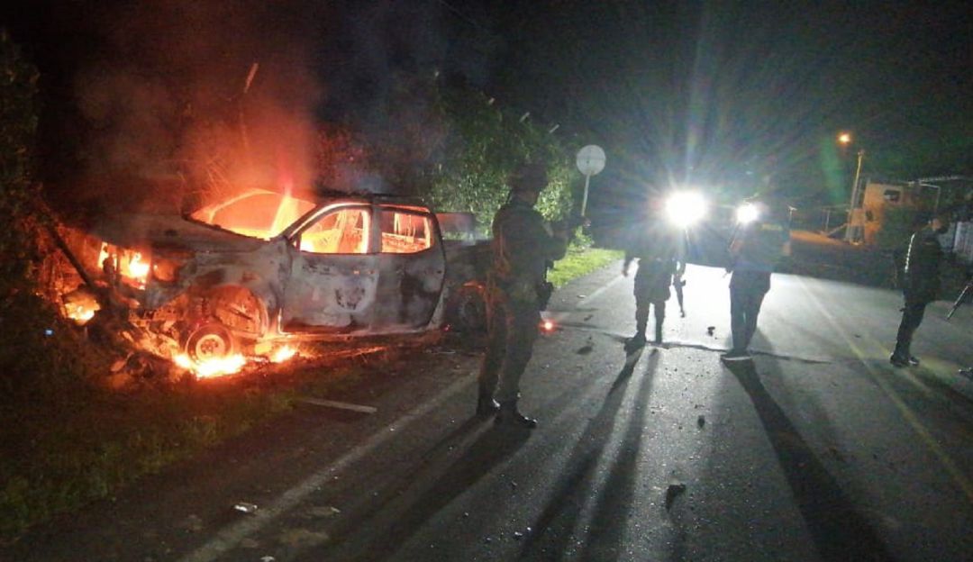 ATENTADO: Un policía muerto deja ataque a una patrulla en Tumaco, Nariño