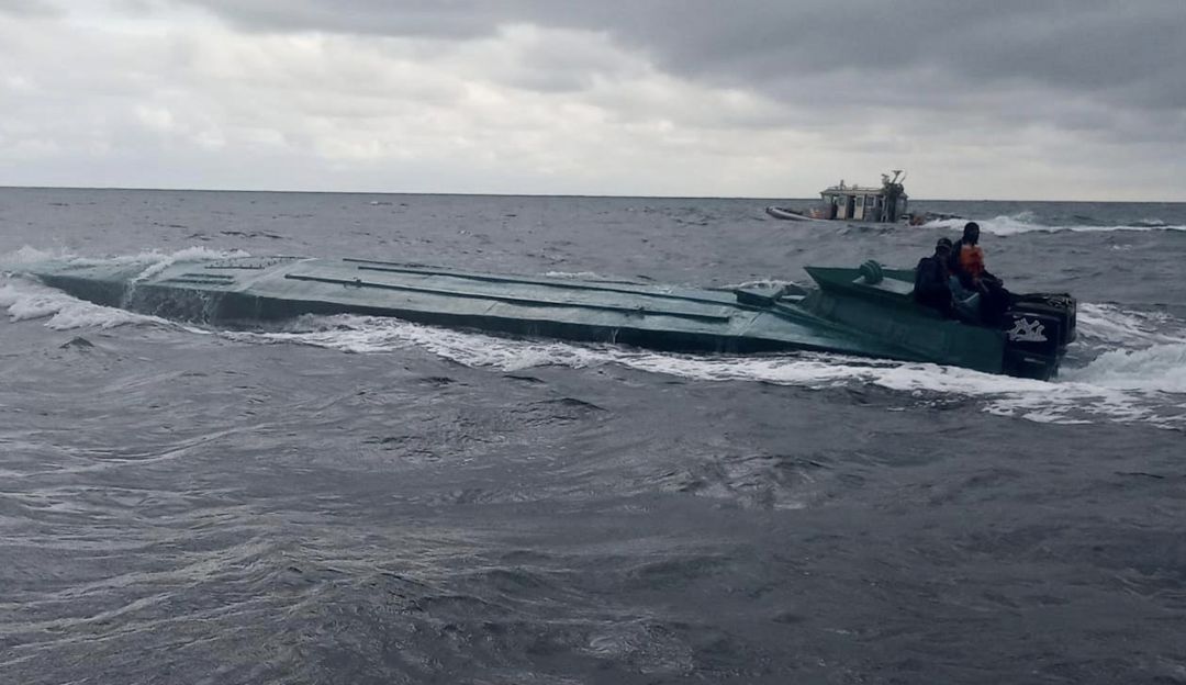Tumaco narcotráfico: Incautan semisumergible que iba a México