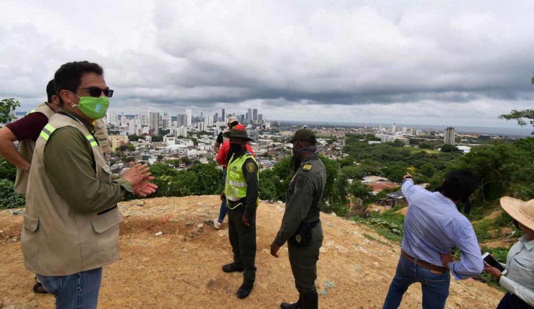 La Popa: Reforestación de 10 hectáreas de La Popa será en cuatro zonas
