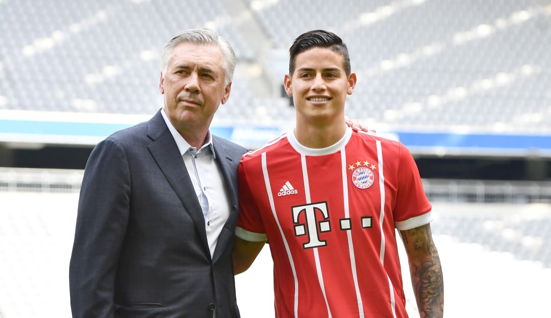 Futuro James: ¿Otra vez con Ancelotti? James llegaría al Everton de la Premier