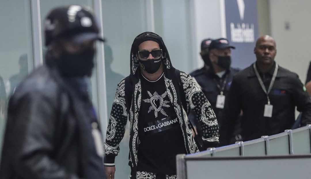 Fotos Dinho: Ronaldinho llegó a Río de Janeiro tras seis meses detenido en Paraguay