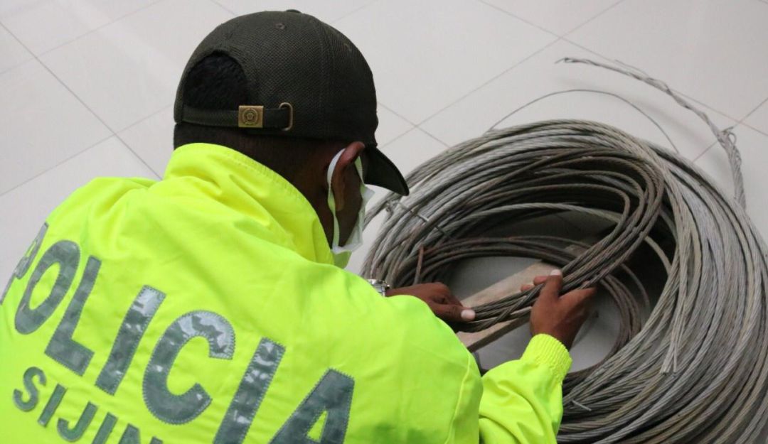 Robo de cables: Desarticulan banda que robaba cables y causaba apagones en el Atlántico