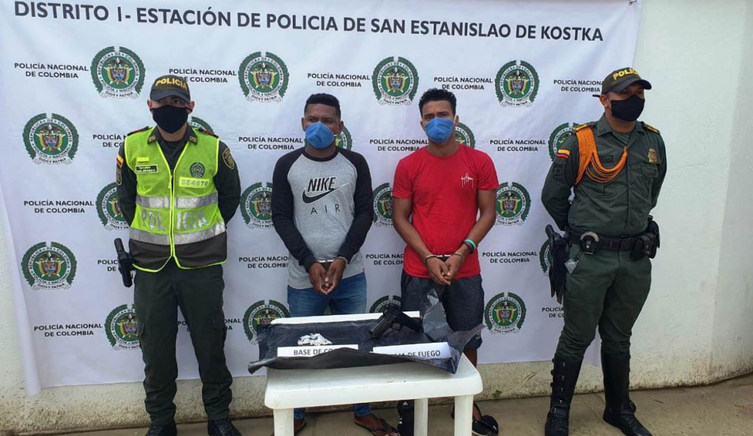 San Estanislao en Bolívar: Policía frustra presunto hurto en el municipio San Estanislao en Bolívar