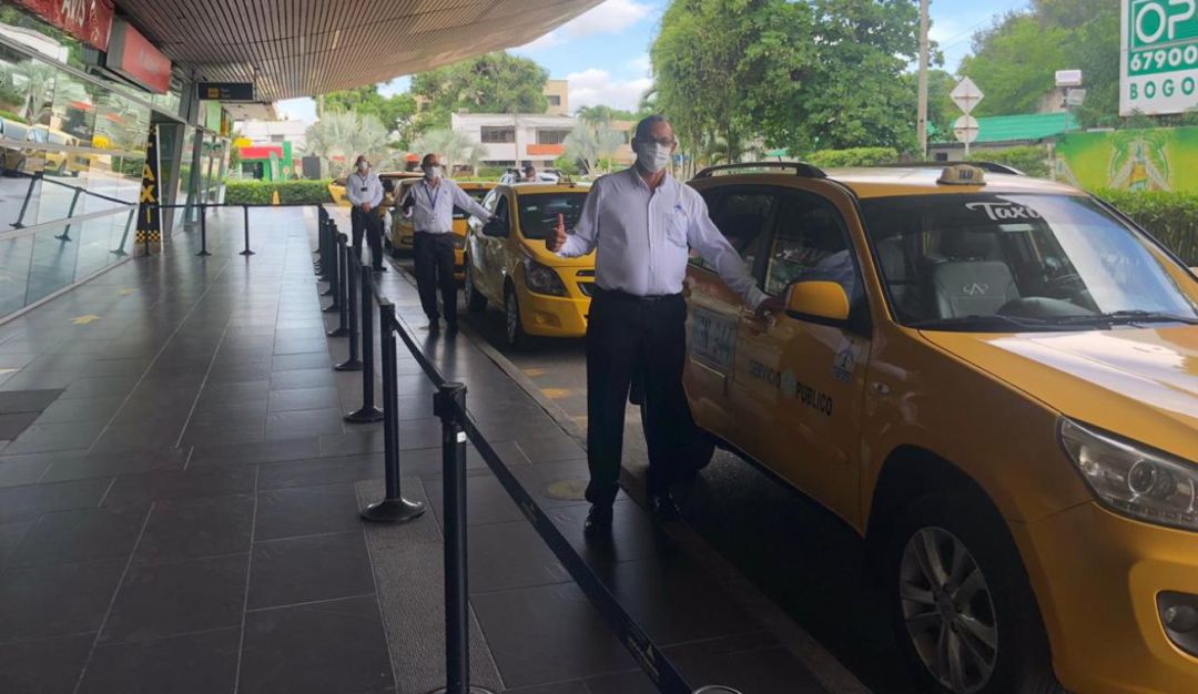 Aeropuerto de Cartagena: Aeropuerto de Cartagena realiza simulacro de servicio de taxis