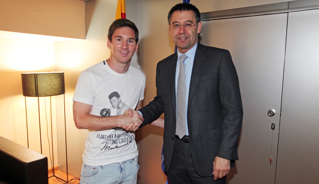 Bartomeu renuncia Messi: Bartomeu, dispuesto a renunciar si Messi decide quedarse en el Barcelona