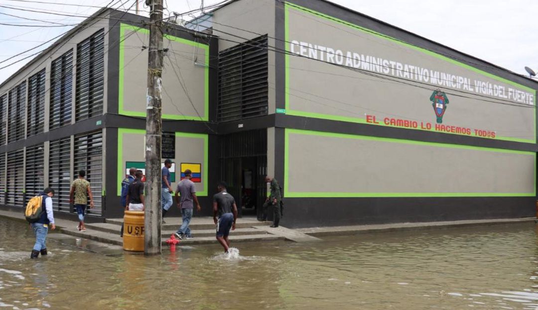 Lluvias torrenciales: Siete municipio de Antioquia están gravemente afectados por las lluvias
