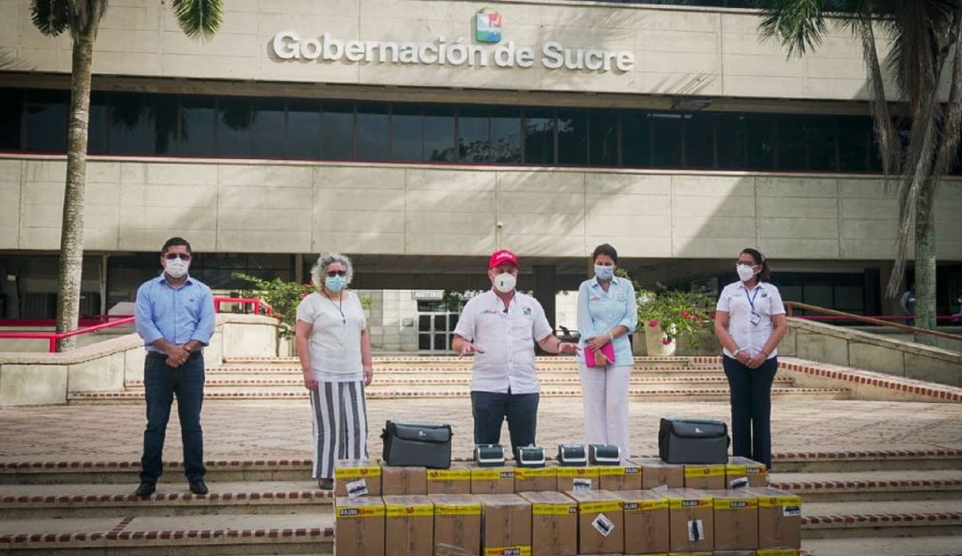 Expansión de UCI en Sucre: Emiratos Árabes donó ventiladores para UCI a tres hospitales en Sucre