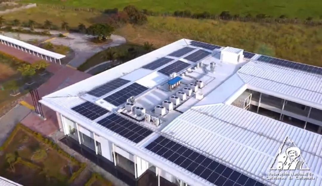 Planta solar.