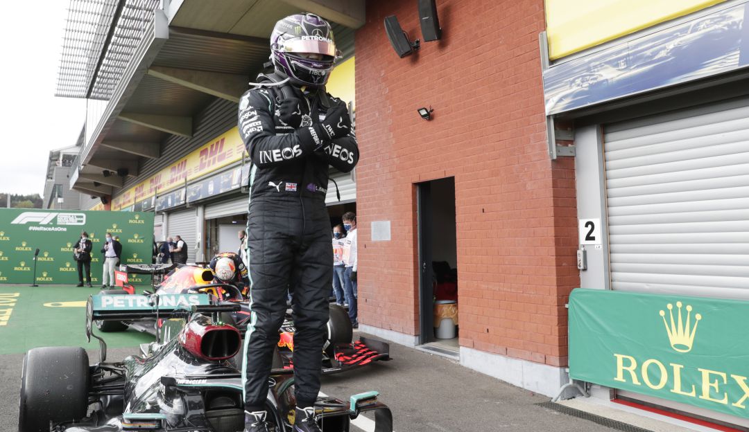 Chadwick Boseman Wakanda: Hamilton gana en Spa el GP de Bélgica por delante de Bottas y Verstappen