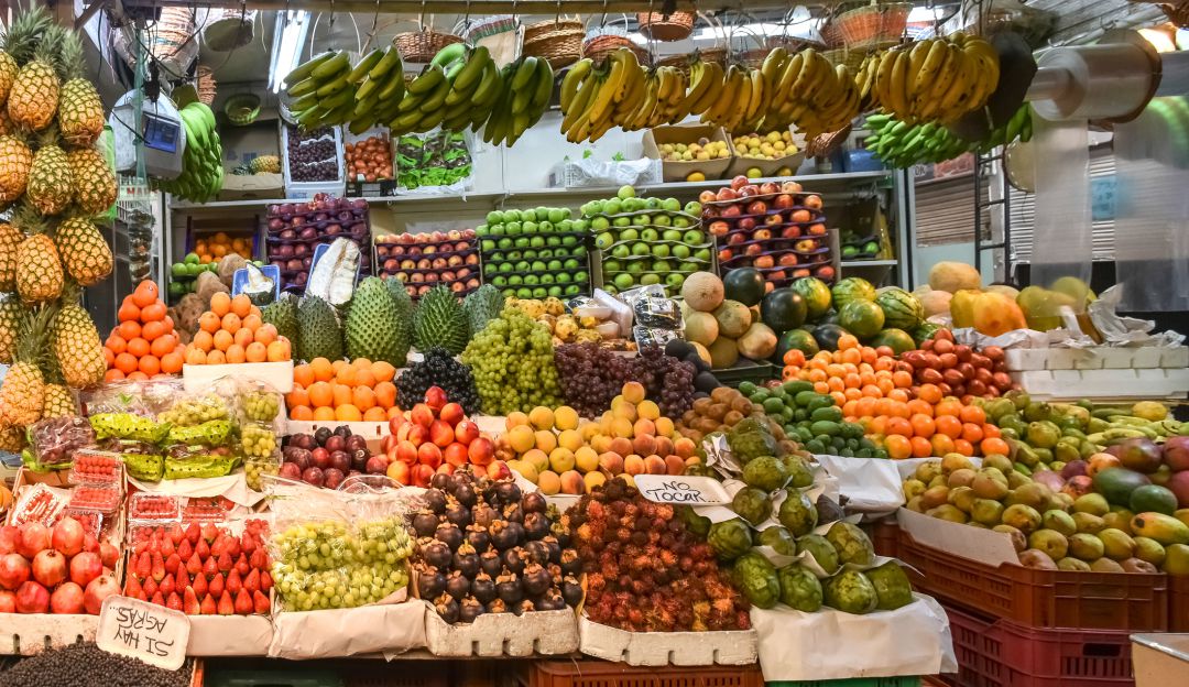 Mercado en Bogotá