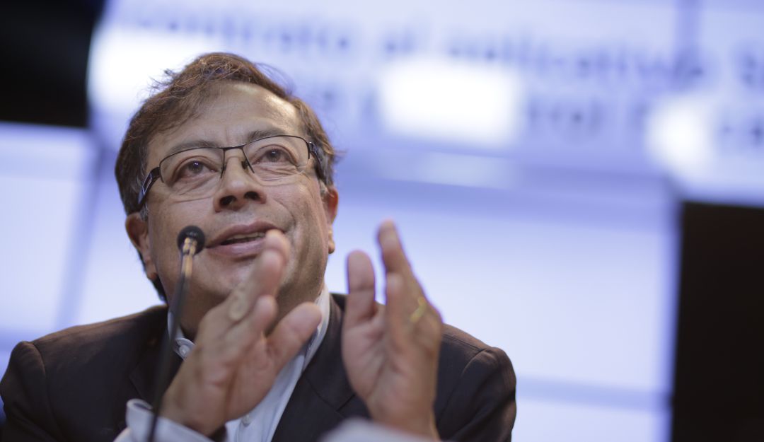 Gustavo Petro presidencia Unión Patriótica: Gustavo Petro, precandidato presidencial de la Unión Patriótica para 2022