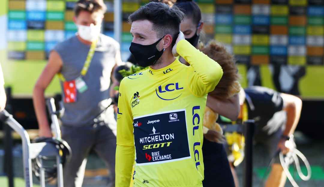 Adam Yates Líder Tour: Adam Yates: "Me hubiera gustado ganar el amarillo con mis fuerzas"
