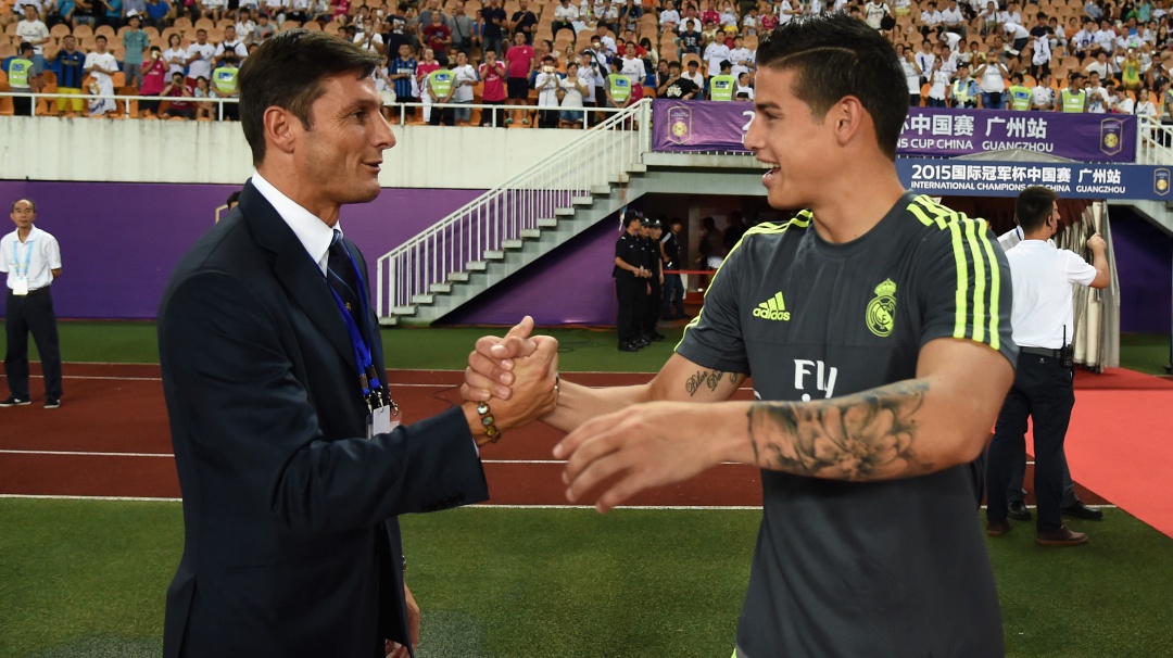 Zanetti: "En ningún momento estuvimos interesados en incorporar a James"