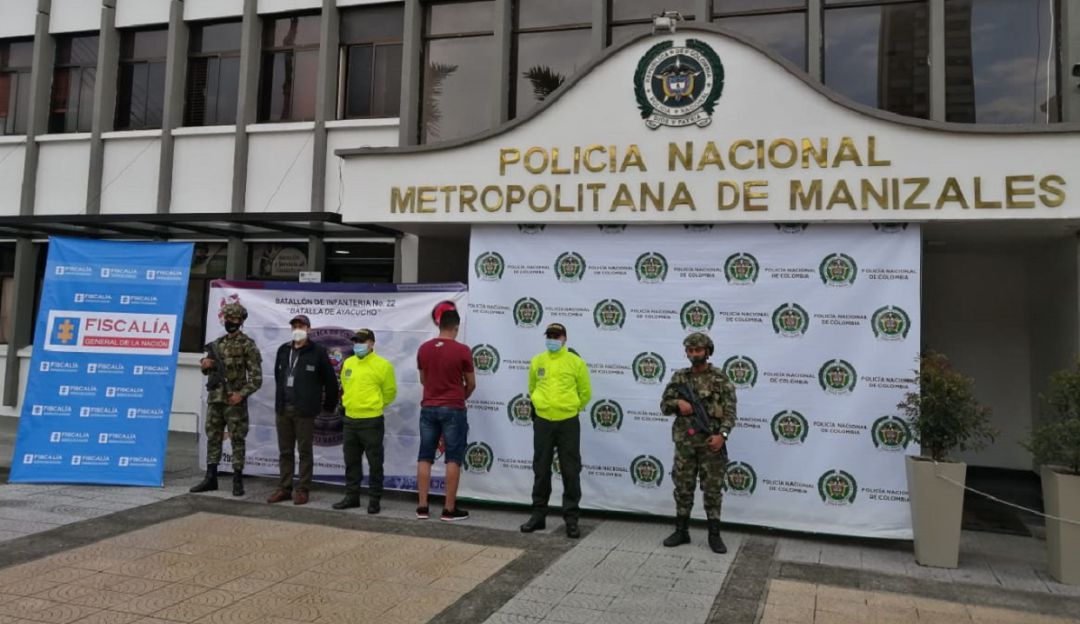 Captura en Manizales