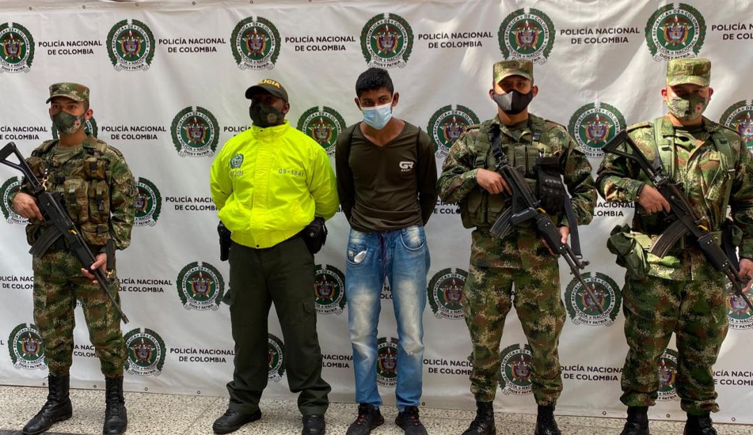 Disidentes, Medellín, captura, atentado: Capturan a disidente armado que planeaba atentar contra la Fuerza Pública
