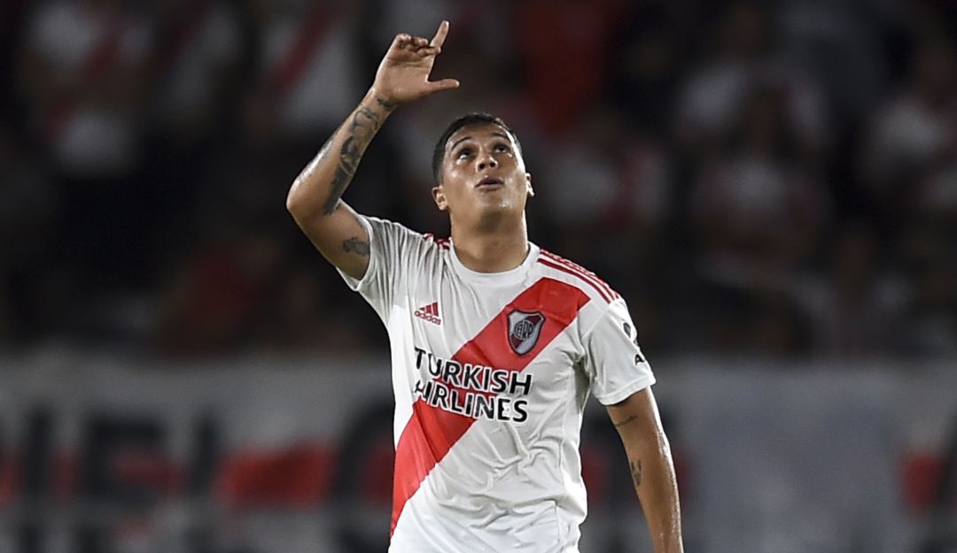 Fichaje Juanfer: Juanfer Quintero: “Viví momentos increíbles en River Plate"