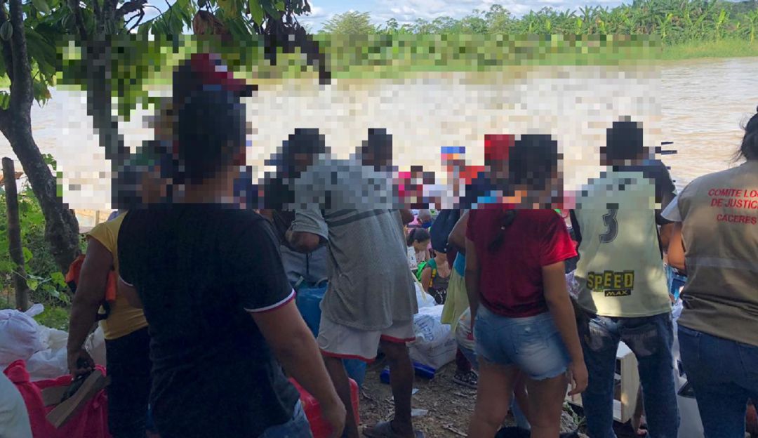Desplazamiento masivo en Cáceres: Unas 500 personas desplazadas es el censo inicial en Cáceres, Antioquia
