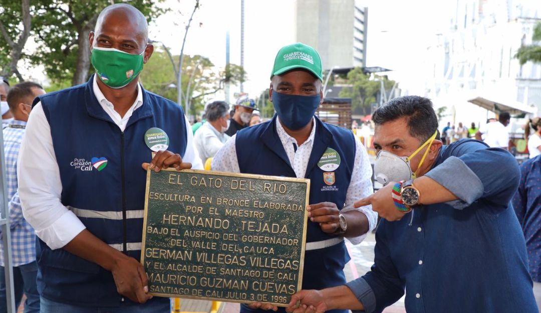 Placa del Gato de Tejada: El Gato de Tejada recuperó su placa