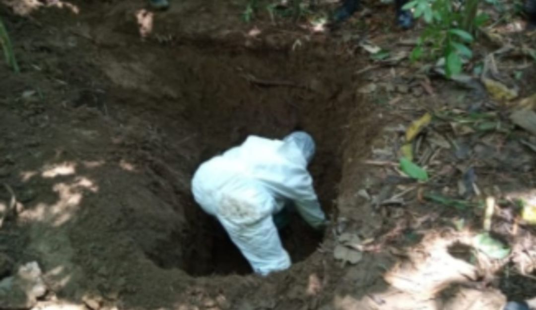 Exhumación de cuerpos en Caldas: Fiscalía exhumó dos cuerpos, al parecer de integrantes de 'La Empresa'