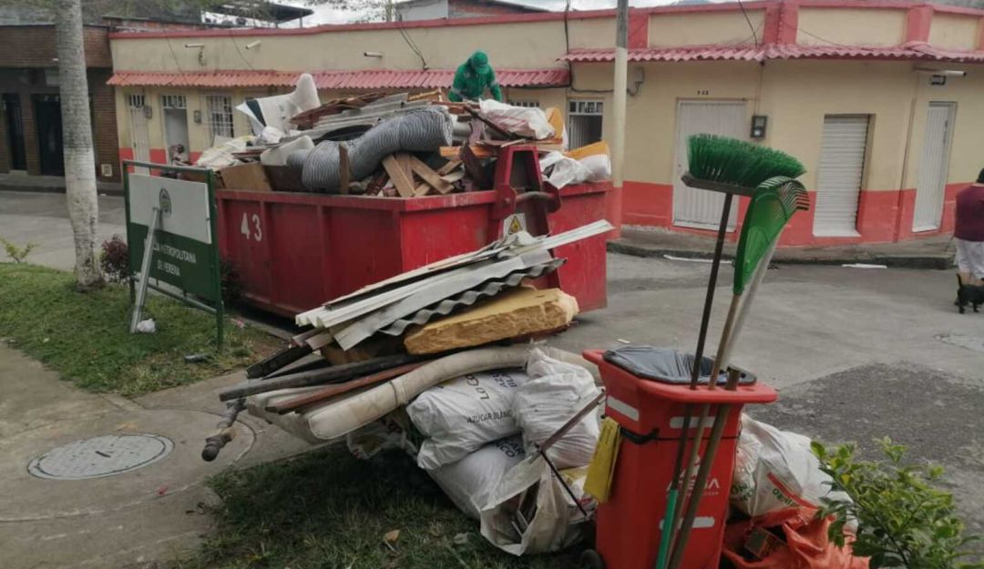 Recolección de inservibles en Pereira: Más de 70 toneladas de desechos inservibles se han recolectado en Pereira