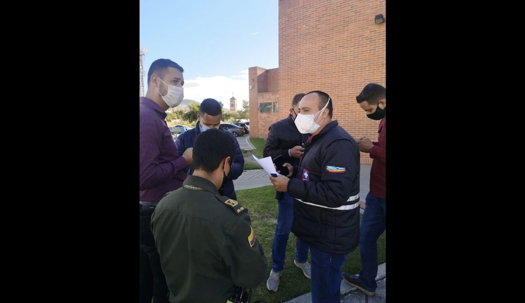 Incendio estación policía Soacha: 13 heridos dejó un incendio en la estación de Policía de Soacha